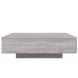 Table basse sonoma gris 100x100x31 cm bois d'ingénierie 628756628756