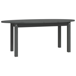 Table basse Gris 110x55x45 cm Bois massif de pin 628757628757