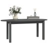 Table basse Gris 110x55x45 cm Bois massif de pin 628757628757