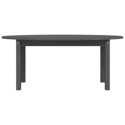 Table basse Gris 110x55x45 cm Bois massif de pin 628757628757