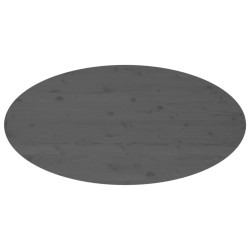 Table basse Gris 110x55x45 cm Bois massif de pin 628757628757