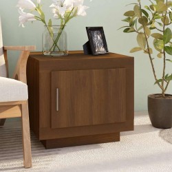 Table basse chêne marron 51x50x45 cm bois d'ingénierie 628760628760