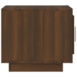 Table basse chêne marron 51x50x45 cm bois d'ingénierie 628760628760