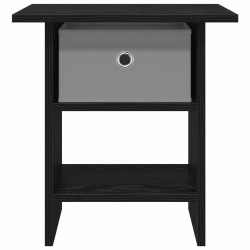Table de chevet avec tiroir 2 pcs Chêne noir 41 x 40 x 45 cm 628763628763