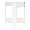 Table à dîner 138 x 70 x 73,5 cm Bois d'ingénierie Blanc 628773628773