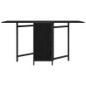 Table à dîner 144 x 60 x 75 cm Bois d'ingénierie Chêne noir 628775628775