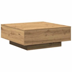 Table basse Chêne artisanal 80 x 80 x 31 cm 628779628779