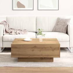 Table basse Chêne artisanal 80 x 80 x 31 cm 628779628779