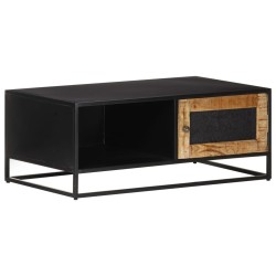 Table basse 90x50x35 cm Bois de manguier brut 628780628780