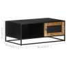 Table basse 90x50x35 cm Bois de manguier brut 628780628780