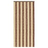Rideau anti-insectes en chenille Marron et beige 100 x 220 cm 628786628786