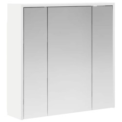 Armoire Miroir de Salle de Bain Blanc 63,5 x 16 x 62,5 cm 628787628787