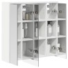 Armoire Miroir de Salle de Bain Blanc 63,5 x 16 x 62,5 cm 628787628787