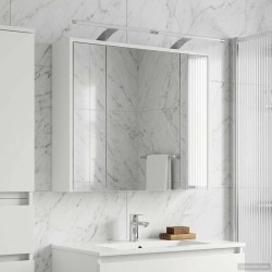 Armoire Miroir de Salle de Bain Blanc 73,5 x 16 x 62,5 cm 628788628788