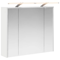 Armoire Miroir de Salle de Bain Blanc 73,5 x 16 x 62,5 cm 628788628788
