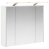 Armoire Miroir de Salle de Bain Blanc 73,5 x 16 x 62,5 cm 628788628788