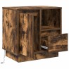 Cabinet de chevet avec tiroir Chêne fumé 50 x 34,5 x 50 cm. 628790628790