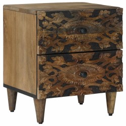 Cabinet de chevet avec tiroir Marron 40 x 33,5 x 46 cm 628791628791