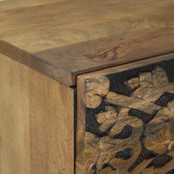 Cabinet de chevet avec tiroir Marron 40 x 33,5 x 46 cm 628791628791