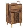 Cabinet de chevet avec tiroir 2 pcs Bois ancien 40 x 35 x 70 cm 628798628798