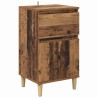 Cabinet de chevet avec tiroir 2 pcs Bois ancien 40 x 35 x 70 cm 628798628798