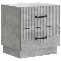 Cabinet de chevet 2 pcs Gris béton 43 x 34,5 x 44,5 cm 628800628800
