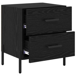 Cabinet de chevet 2 pcs Chêne noir 40 x 35 x 47,5 cm 628801628801