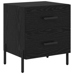 Cabinet de chevet 2 pcs Chêne noir 40 x 35 x 47,5 cm 628801628801