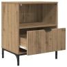 Cabinet de chevet 2 pc chêne artisanal 49 x 36 x 61 cm 628805628805