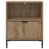 Cabinet de chevet 2 pc chêne artisanal 49 x 36 x 61 cm 628805628805