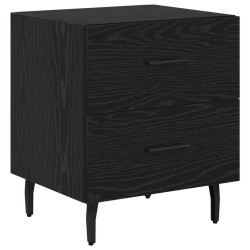 Cabinet de chevet 2 pcs Chêne noir 40 x 35 x 47,5 cm 628807628807