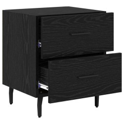 Cabinet de chevet 2 pcs Chêne noir 40 x 35 x 47,5 cm 628807628807