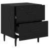 Cabinet de chevet 2 pcs Chêne noir 40 x 35 x 47,5 cm 628807628807