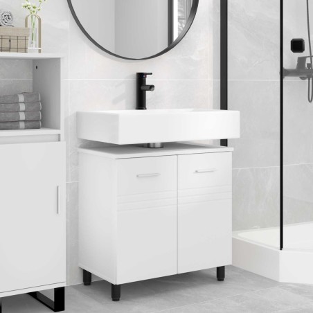 Unité de vanité de salle de bain Blanc 60 x 35 x 60 cm 628813628813