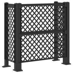 Treillis pour poubelles Anthracite 123 x 47 x 114 cm PP 628814628814