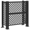 Treillis pour poubelles Anthracite 123 x 47 x 114 cm PP 628814628814