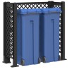 Treillis pour poubelles Anthracite 123 x 47 x 114 cm PP 628814628814