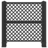 Treillis pour poubelles Anthracite 123 x 47 x 114 cm PP 628814628814