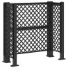 Treillis pour poubelles Anthracite 123 x 47 x 114 cm PP 628814628814