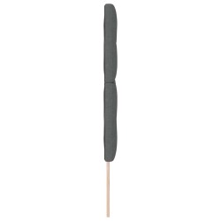 Tête de lit réglable en hauteur Gris foncé 144 cm tissu 628818628818