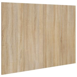 Tête de lit Chêne sonoma 120x1,5x80 cm Bois d'ingénierie 628822628822
