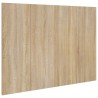 Tête de lit Chêne sonoma 120x1,5x80 cm Bois d'ingénierie 628822628822