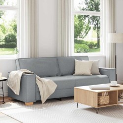 Canapé 3 places Gris clair 220x78x84 cm Tissu 628832628832