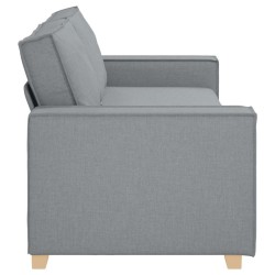 Canapé 3 places Gris clair 220x78x84 cm Tissu 628832628832