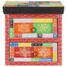 Cabinet de chevet avec tiroir Multicolore 40 x 30 x 40 cm 628833628833