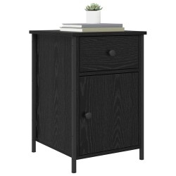Cabinet de chevet Chêne noir 40 x 42 x 60 cm Bois d'ingénierie 628836628836