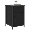 Cabinet de chevet Chêne noir 40 x 42 x 60 cm Bois d'ingénierie 628836628836