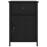Cabinet de chevet Chêne noir 40 x 42 x 60 cm Bois d'ingénierie 628836628836