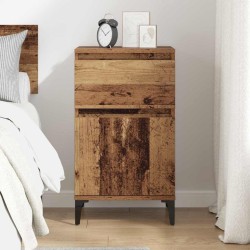 Cabinet de chevet Bois ancien 40 x 35 x 70 cm Bois d'ingénierie 628837628837