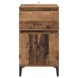 Cabinet de chevet Bois ancien 40 x 35 x 70 cm Bois d'ingénierie 628837628837